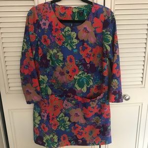 Floral print j. Crew shift dress